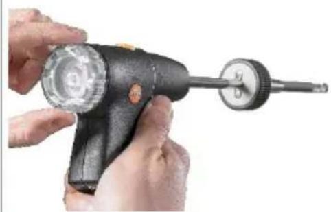Testo 300 - Remplacement du filtre à particules - 2