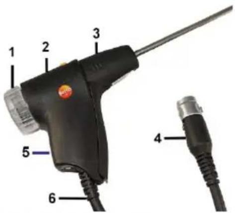 Testo 300 - Sonde de combustion modulaire - 1