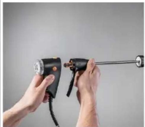 Testo 300 - Remplacement du module de sonde - 1