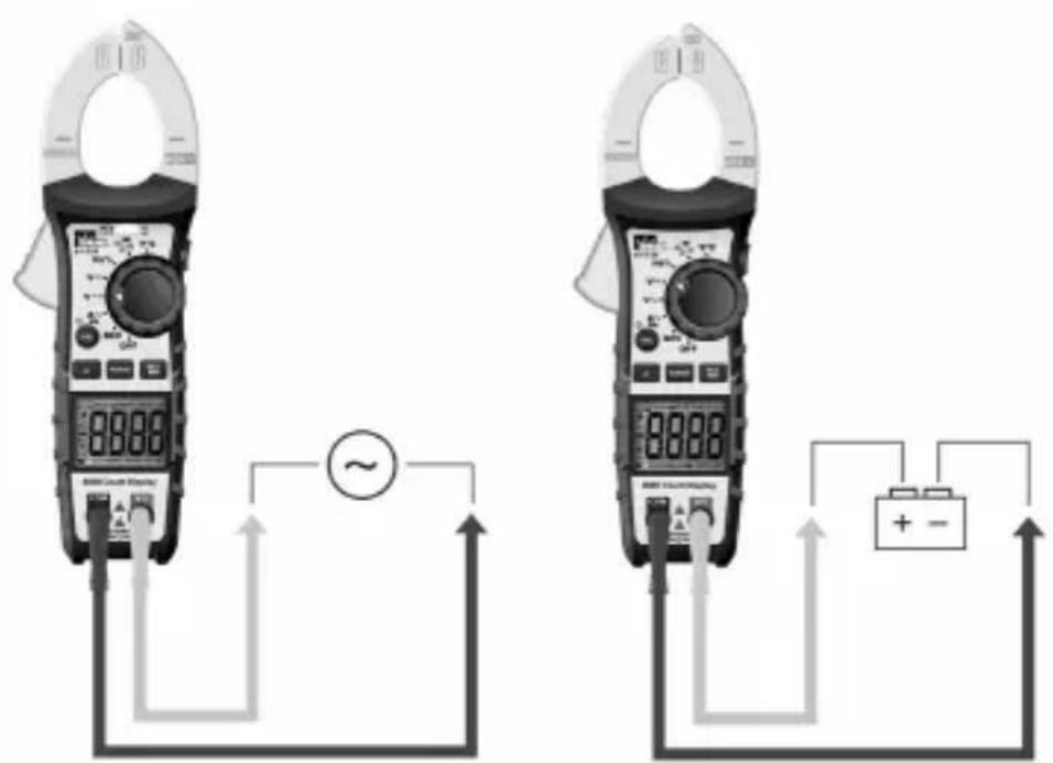 IDEAL 61-737 - Measuring AC (  ) or DC ( ·s ) Voltage - 1