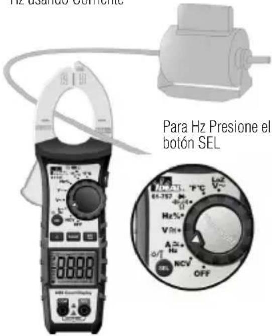 Hz usando Ocurrente Para Hz Presione el botón SEL