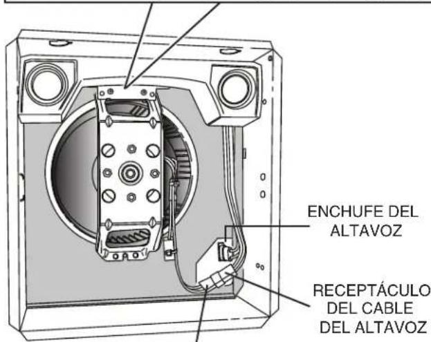 ENCHUFE DEL ALTAVOZ RECEPTÁCULO DEL CABLE DEL ALTAVOZ