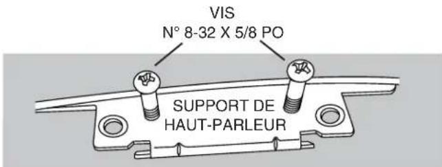 VIS N° 8-32 X 5/8 PO SUPPORT DE HAUT-PARLEUR