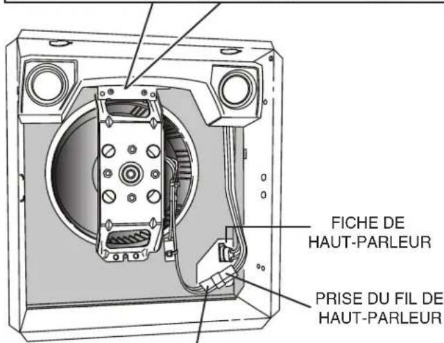 FICHE DE HAUT-PARLEUR PRISE DU FIL DE HAUT-PARLEUR