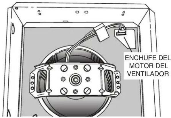 ENCHUFE DEL MOTOR DEL VENTILADOR