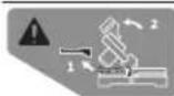 BOSCH GCM 254 D Professional - Symbols and their meaning - 1