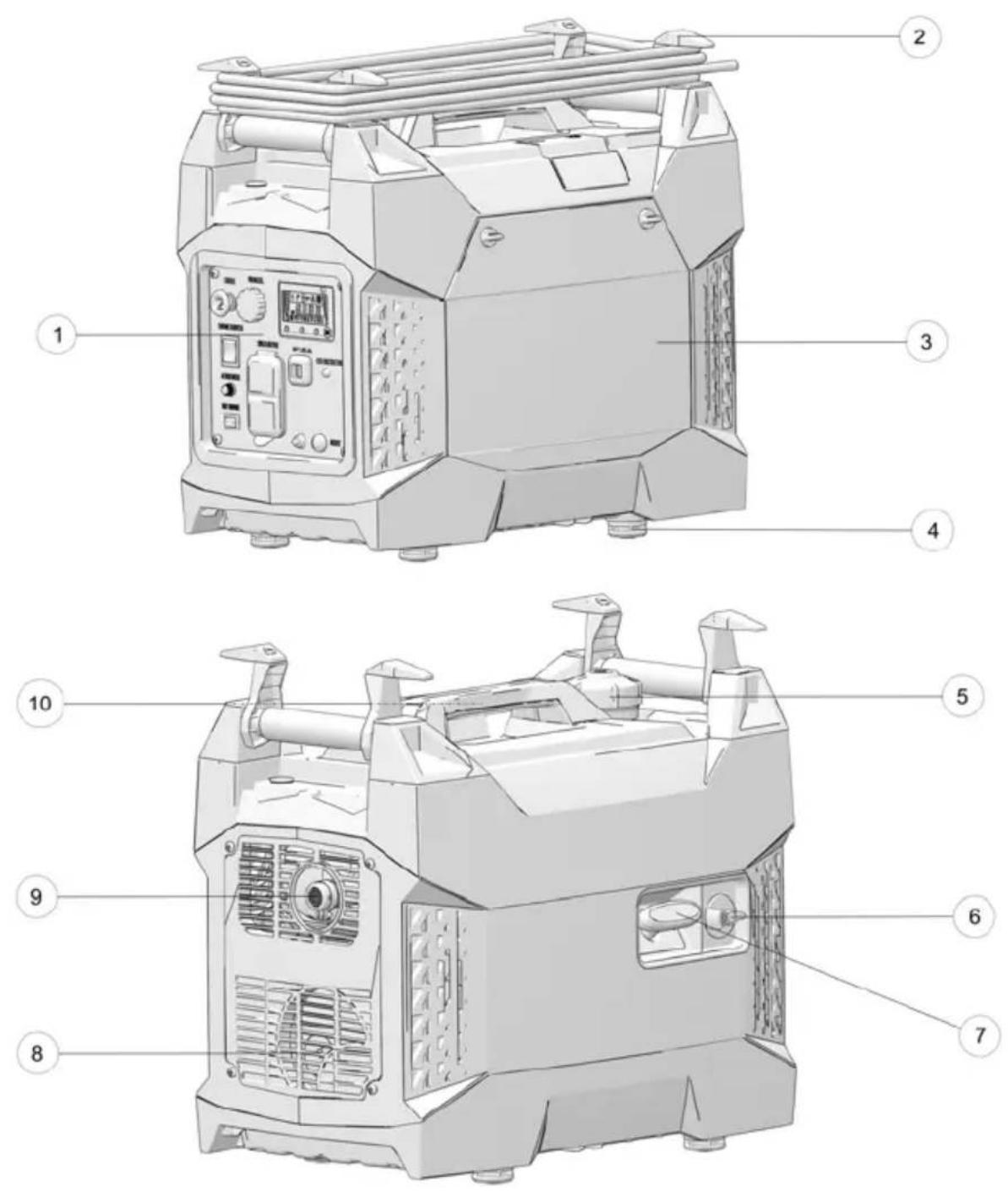 POLARIS P2500iEBT (2022) - FEATURES AND CONTROLS OVERVIEW - 1