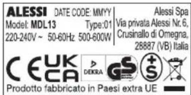 ALESSI Plissé MDL13 - 3