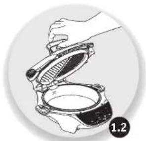 MOULINEX MG501N10 - VERWENDEN EINES AUTOMATISCHEN PROGRAMMS - 8