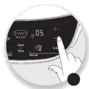 MOULINEX MG501N10 - UTILISATION DU PROGRAMME MANUEL - 1