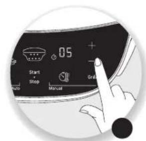 MOULINEX MG501N10 - modo manual (9) - 10