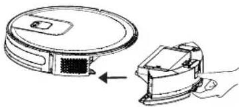 GRUNDIG VCR 4230 - Instalarea unităii cu mop umed - 10