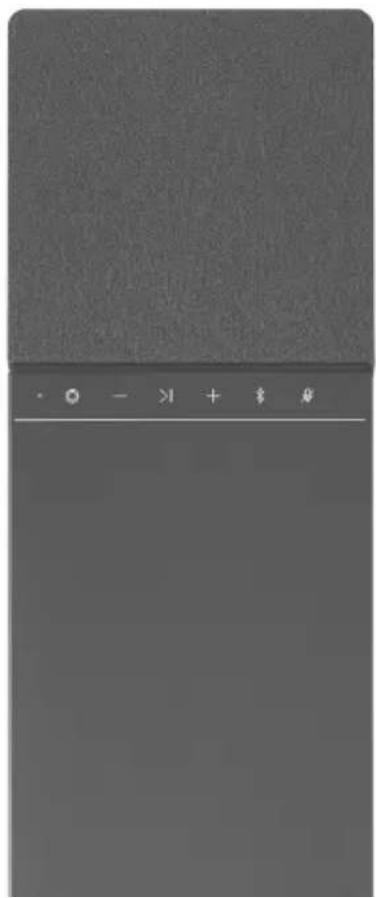 User interface control panel with navigation buttons and a numeric input field at the bottom