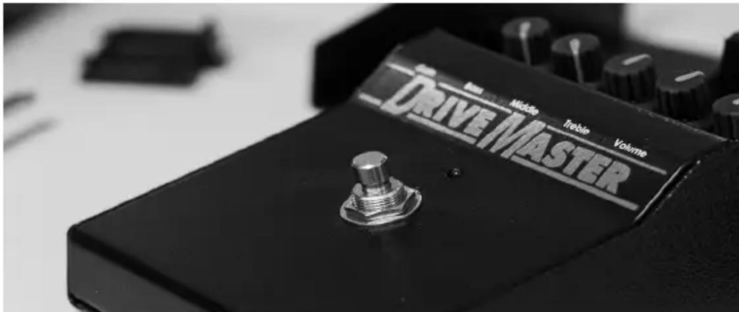 MARSHALL DriveMaster - CONGRATULATIONS ON PURCHASING YOUR MARSHALL DRIVEMASTER PEDAL - 1
