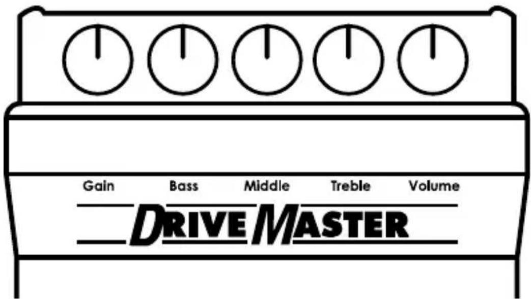 MARSHALL DriveMaster - CONTROLES - 1