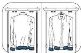 ROWENTA YR3040D1 - COMO DEVO COLOCAR A ROUPA? - 2