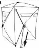 Ameristep Tarnzelt Caretaker - AUFBAU - 6