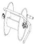 Coxreels 1125-4-200 - - REMPLACEMENT DE BROSSE DE BAGUE COLLECTRICE (SÉRIE 1125WC) - 2