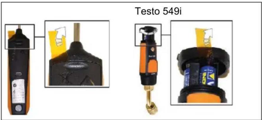 Testo 905i - Einschalten - 1