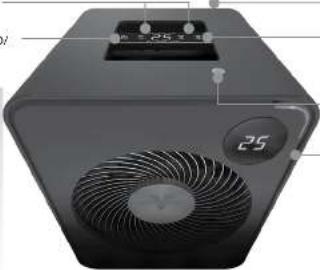 Vornado VMH350 - CONTROLES - 1