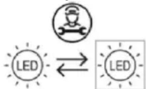 graph LR A["LED"] <--> B["LED"]