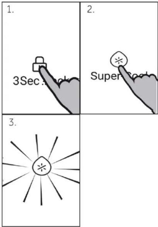 1. 3Sec 2. Super 3.