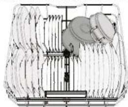 WHIRLPOOL W7F HP43 X - CESTO INFERIOR - 1
