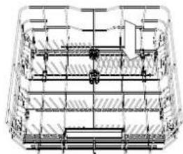 WHIRLPOOL W7I HP42 LO - LOWER RACK - 2
