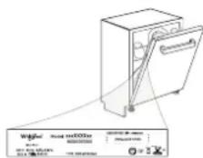 WHIRLPOOL W7I HP42 LO - Policies, standard documentation, ordering of spare parts and additional product information can be found by: - 1