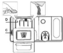WHIRLPOOL W7I HP42 LO - REMLIR LE DISTRIBUTEUR DE DÉTERGENT - 1