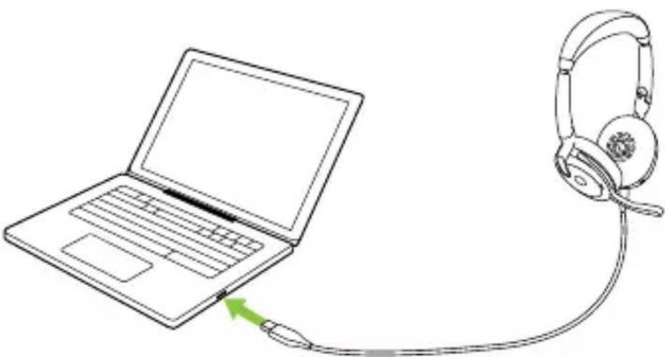 JABRA Evolve2 65 Flex - Instructions de recharge - 1
