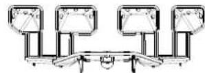 WHIRLPOOL W7F HS41 X - POWER CLEAN® no painel - 1