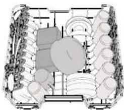 WHIRLPOOL W7F HS41 X - КОШНИЦА ЗА ПРИБОРИ - 2