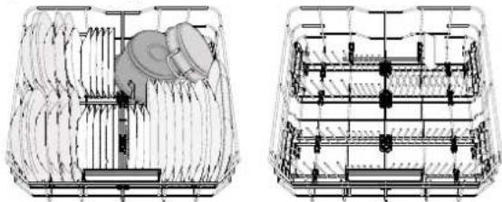WHIRLPOOL W7F HS41 X - Állítható magasságú lehajtható polcok - 2