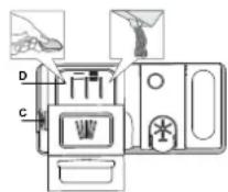 WHIRLPOOL W7F HS41 X - RIEMPIMENTO DEL DISTRIBUTORE DETERSIVO - 1