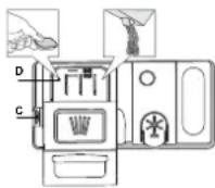 WHIRLPOOL W7F HS41 X - A MOSOGATÓSZER-ADAGOLÓ FELTÖLTÉSE - 1