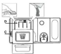 WHIRLPOOL W7F HS41 X - EINFÜLLEN DES SPÜLMITTELS - 1