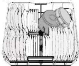 WHIRLPOOL W7F HS41 X - CESTO INFERIOR - 1