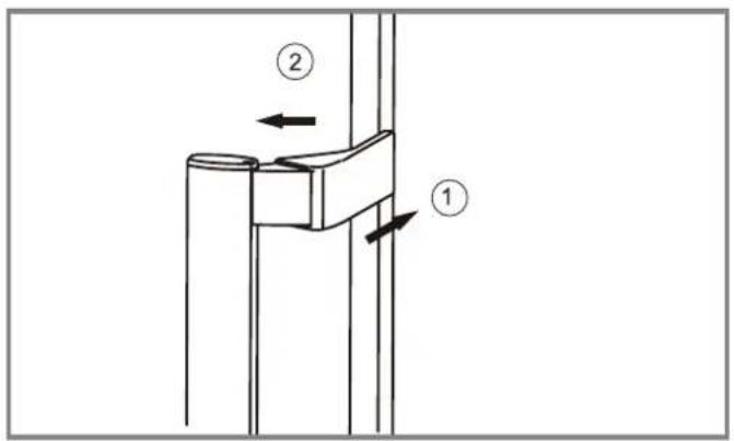 Veripart VPVR186NFD - Install the handle - 3