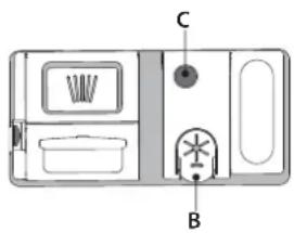 INDESIT D2I HL326 - ЗАПОВНЕННЯ ДОЗАТОРА ОПОЛІСКУВАЧА - 1