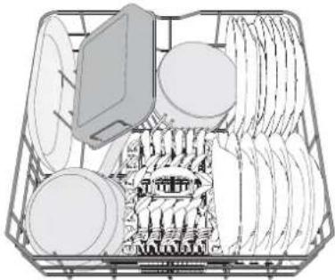 INDESIT D2I HL326 - FOLDABLE FLAPS WITH ADJUSTABLE POSITION - 4