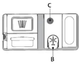 INDESIT D2I HL326 - HET GLANSSPOELMIDDELRESERVOIR BIJVULLEN - 1