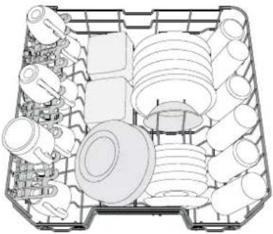 INDESIT D2I HL326 - CARREGAR OS CESTOS - 1