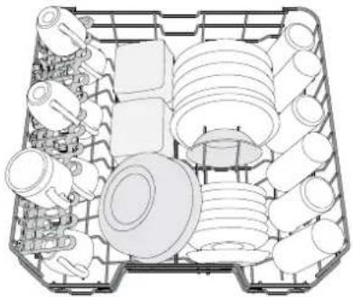 INDESIT D2I HL326 - LLENADO DEL LAVAVAJILLAS - 1