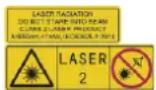 Hikmicro M10 - Avertissement de supplément de lumière laser - 1
