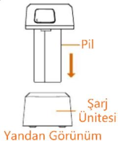 Pil Şarj Ünitesi Yandan Görünüm