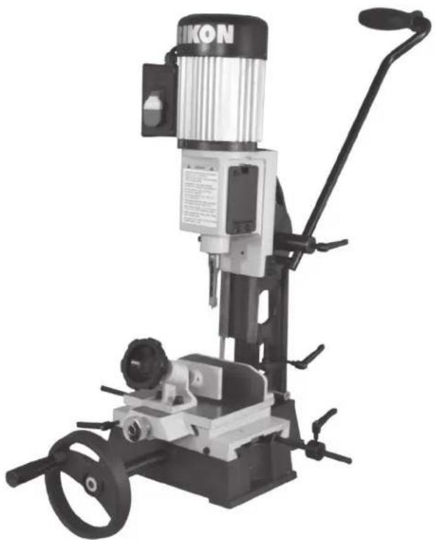 RIKON 34-260 - Mortaiseuse d'Établi avec Plateau de Mesure X-Y - 1