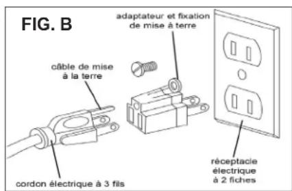 RIKON 34-260 - AVERTISSEMENT Garder le cordon - 2
