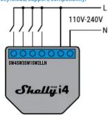 Shelly Plus i4 - 2
