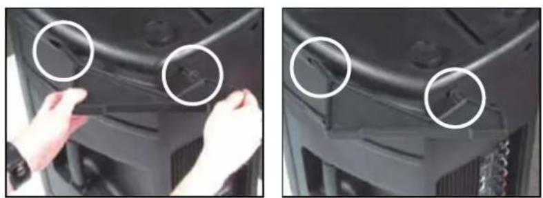 FiveO Duetto Light 15A - FLOOR mOnITOR BRaCKETS - 1